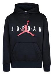 Παιδικό Φούτερ με Κουκούλα και Τσέπες Μαύρο Jumpman Jordan