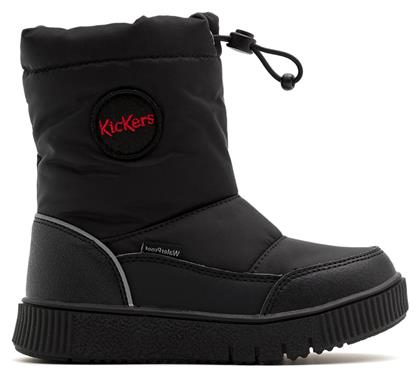 Atlak Παιδικά Μποτάκια Μαύρα Kickers