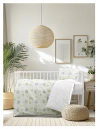 Σετ Βρεφικά Σεντόνια Κούνιας Βαμβακερά Εκρού 120x160εκ. 3τμχ Kocoon