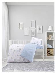 Σετ Βρεφικά Σεντόνια Κούνιας Βαμβακερά με Λάστιχο Πολύχρωμα 70x130εκ. 3τμχ Kocoon