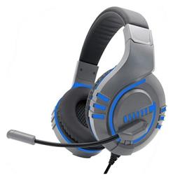 Komc E9 Over Ear Gaming Headset με σύνδεση USB Μπλε - OEM από το Filinda