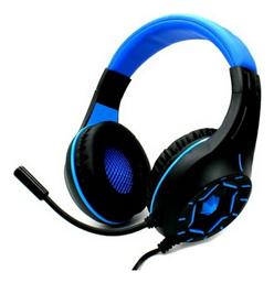 Komc G314 Over Ear Gaming Headset με σύνδεση USB Μπλε - OEM