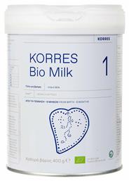 Korres Γάλα σε Σκόνη Bio Milk 1 Χωρίς Γλουτένη για 0m+ 400gr από το Pharm24