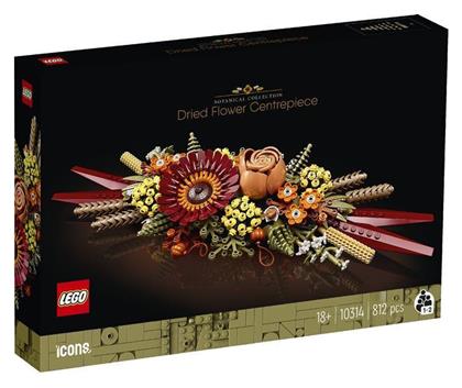 Botanical Collection Dried Flower Centerpiece για 18+ Ετών 812τμχ Lego