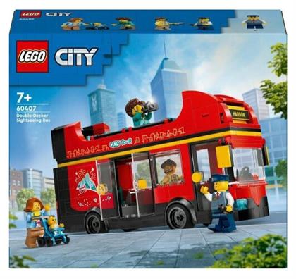 City Red Double-decker Sightseeing Bus για 7+ Ετών Lego