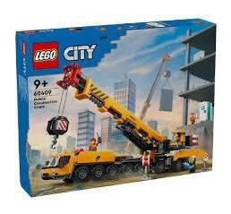 City Yellow Mobile Construction Crane για 9+ Ετών Lego