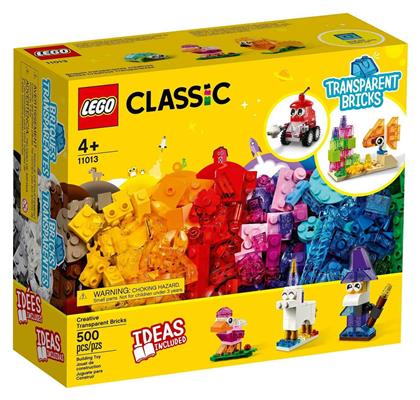 Lego Classic: Creative Transparent Bricks για 4+ ετών από το e-shop