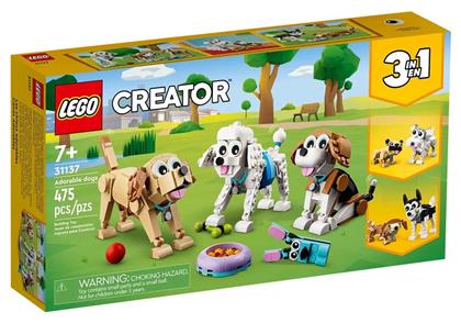 Lego Creator 3-in-1 Adorable Dogs για 7+ ετών
