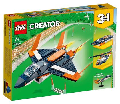 Lego Creator 3-in-1: Supersonic Jet για 7+ ετών από το e-shop