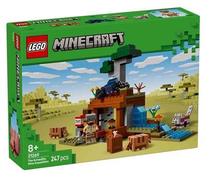 Minecraft The Armadillo Mine Expedition για 8+ Ετών 247τμχ Lego