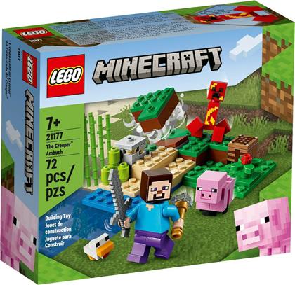 Lego Minecraft: The Creeper Ambush για 7+ ετών