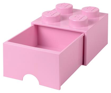 Lego Παιδικό Κουτί Αποθήκευσης από Πλαστικό 4 Knobs Ροζ 25x25x18cm από το GreekBooks