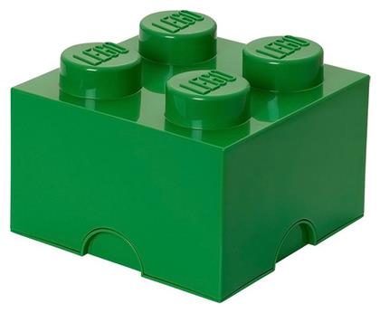 Lego Παιδικό Κουτί Αποθήκευσης από Πλαστικό 4-Stud Πράσινο 25x25x18cm από το GreekBooks