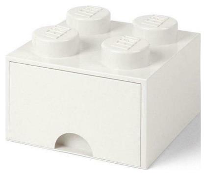 Lego Παιδικό Κουτί Αποθήκευσης από Πλαστικό Storage Desk Drawer Λευκό