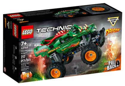 Lego Technic Monster Jam Dragon για 7+ ετών