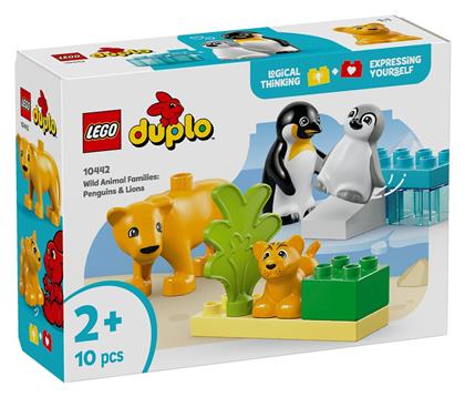 Wild Animal Families: Penguins & Lions Lego