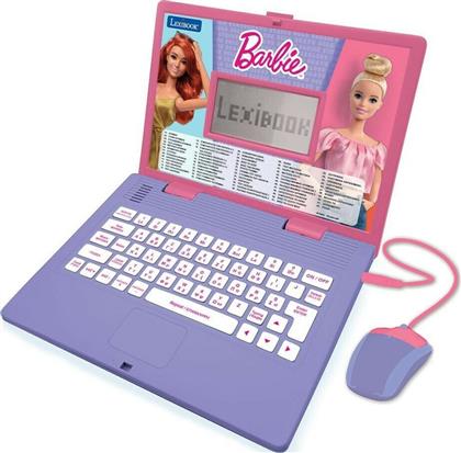 Lexibook Ηλεκτρονικό Παιδικό Εκπαιδευτικό Laptop/Tablet Barbie Δίγλωσσο από το Moustakas Toys