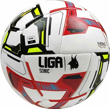 Liga Sport Sonic Tekno Μπάλα Ποδοσφαίρου Λευκή από το Cosmos Sport