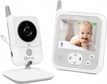 Lionelo Ενδοεπικοινωνία Μωρού Babyline 7.1 με Κάμερα & Οθόνη 3.2'' με Αμφίδρομη Επικοινωνία & Νανουρίσματα