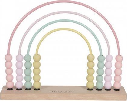 Little Dutch Rainbow Abacus Pink από το Spitishop