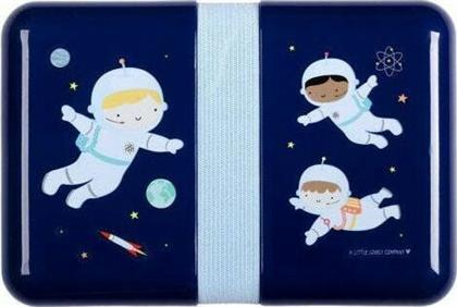 Little Lovely Company Πλαστικό Παιδικό Δοχείο Φαγητού Astronauts από το Dpam