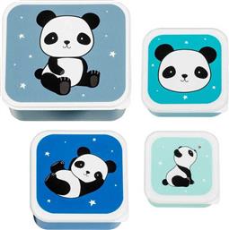 Little Lovely Company Πλαστικό Παιδικό Σετ Φαγητού Panda από το Spitishop