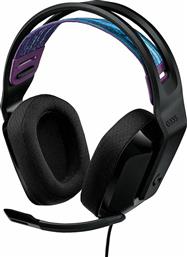 Logitech G335 Over Ear Gaming Headset με σύνδεση 3.5mm