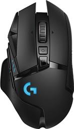 Logitech G502 Lightspeed Ασύρματο RGB Gaming Ποντίκι 25600 DPI Μαύρο