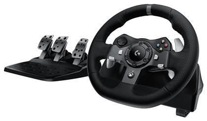 G920 Driving Force Τιμονιέρα με Πετάλια για XBOX One / PC με 900° Περιστροφής Logitech