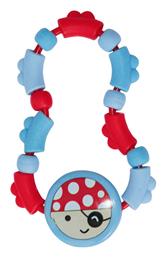 Κουδουνίστρα Rattle-teether Twist για 3+ Μηνών 0000 Blue Lorelli