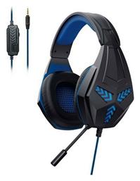 M204 Over Ear Gaming Headset με σύνδεση 3.5mm Blue