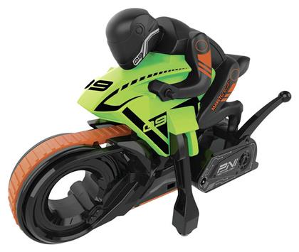 Tech Cyklone Motorbike Τηλεκατευθυνόμενη Μοτοσυκλέτα Green σε Πράσινο Χρώμα Maisto