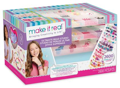 Make It Real Κοσμήματα Ultimate Bead Studio για Παιδιά 8+ Ετών