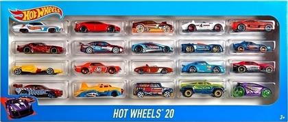 Mattel Αυτοκινητάκια Hot Wheels 20 για 3+ Ετών από το Plus4u