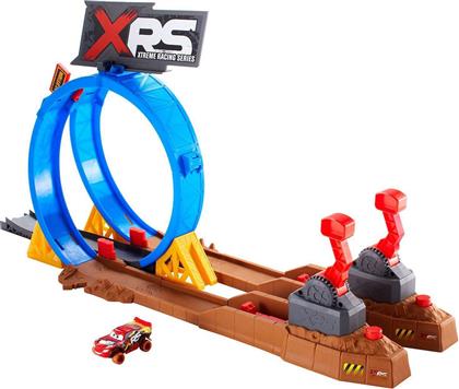 Mattel Disney Cars Xrs Mud Racing Crash Challenge Playset από το Moustakas Toys