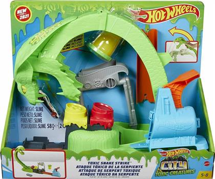 Mattel Hot Wheels Toxic Snake Strike από το Moustakas Toys