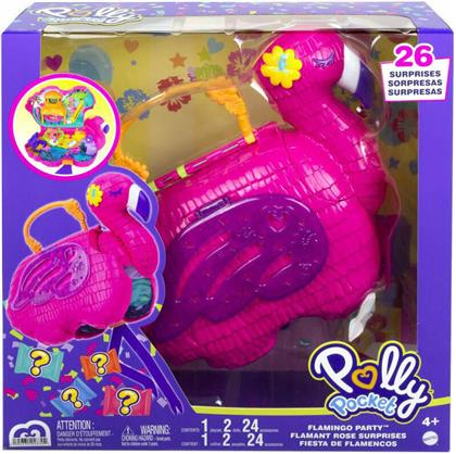 Mattel Παιχνίδι Μινιατούρα Polly Pocket Flamingo Party για 4+ Ετών από το Plus4u