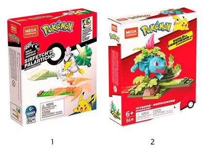 Τουβλάκια Mega Construx Pokémon Power Packs για 6+ Ετών 86τμχ (Διάφορα Σχέδια) 1τμχ Mattel