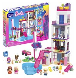 Mega Bloks Τουβλάκια Barbie Color Reveal Dreamhouse για 6+ Ετών 545τμχ