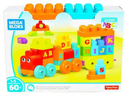 Mega Bloks Τουβλάκια Τρενάκι ABC για 1 - 5 Ετών 60τμχ από το Moustakas Toys