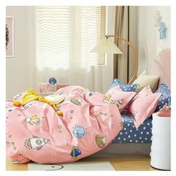 Σετ Σεντόνια Space Girl με Λάστιχο 105x200cm Melinen