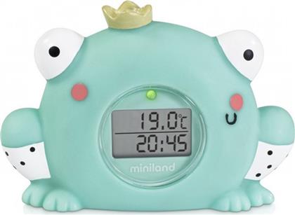 Miniland Ψηφιακό Θερμόμετρο Μπάνιου Magical 0°C έως 50°C Πράσινο από το Plus4u