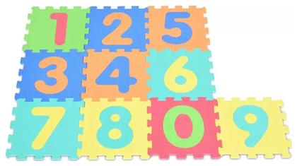 Moni Εκπαιδευτικό Παιδικό Παζλ Δαπέδου Numbers 101B3 με Αριθμούς 10τμχ