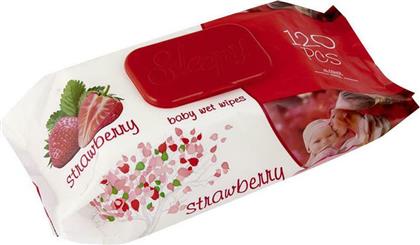 Μωρομάντηλα Μωρομάντηλα Strawberry 1x120τμχ από το Esmarket