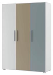 Murphy Τρίφυλλη Ντουλάπα Λευκή 149.8x55.3x210.10cm