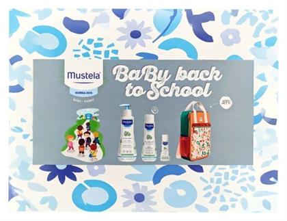 Baby Back to School Σετ Περιποίησης Hydra Bebe Body Lotion - Γαλάκτωμα Σώματος, 300ml & 50ml & Gentle Cleansing Gel - Τζελ Καθαρισμού για Σώμα & Μαλλιά, 2 x 200ml & ΔΩΡΟ Backpack Mustela από το Pharm24