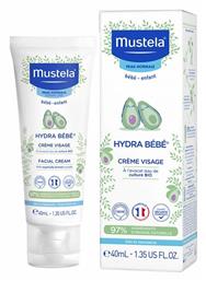 Hydra Bebe Facial Cream για Ενυδάτωση 40ml Mustela από το Pharm24