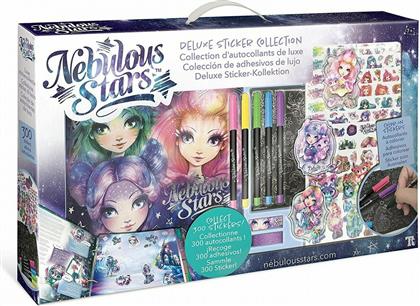 Nebulous Stars Σετ Συλλογής με Άλμπουμ, Deluxe Αυτοκόλλητα και Άξεσουάρ Δημιουργίας από το Moustakas Toys