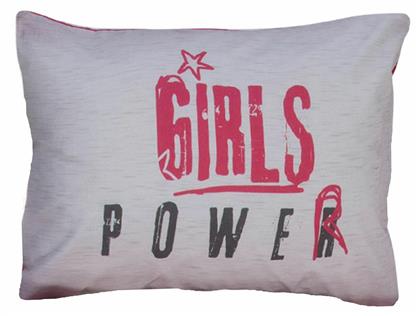 Nef-Nef Homeware City Girls Power Σετ Παιδικές Μαξιλαροθήκες από 100% Βαμβάκι 52x72εκ. Pink - Nef Nef