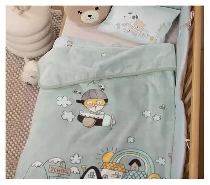 Nef-Nef Homeware Κουβέρτα Misty Blue Βελουτέ - Nef Nef